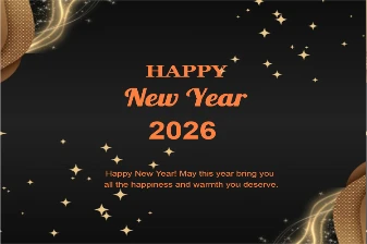 Use Happy New Year Wishes Template