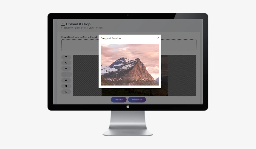 Step 4: Preview Cropped Image