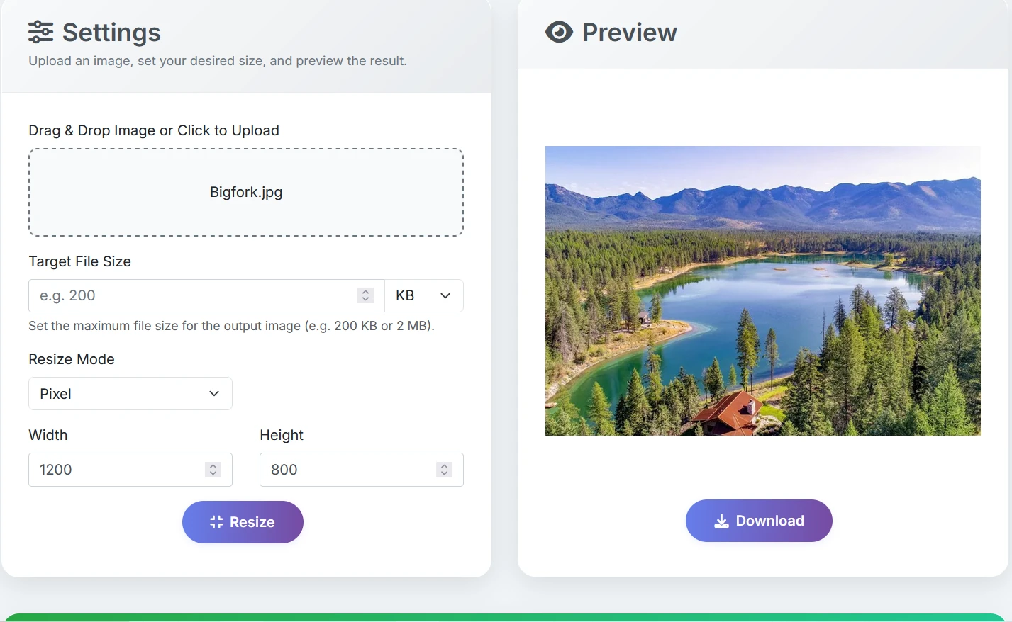 Step 1: Upload Image