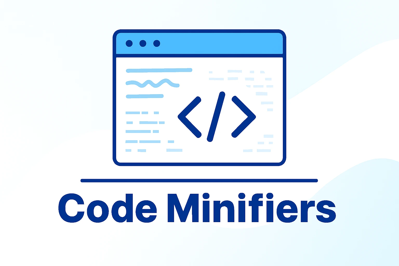 Code Minifiers - Online Tool