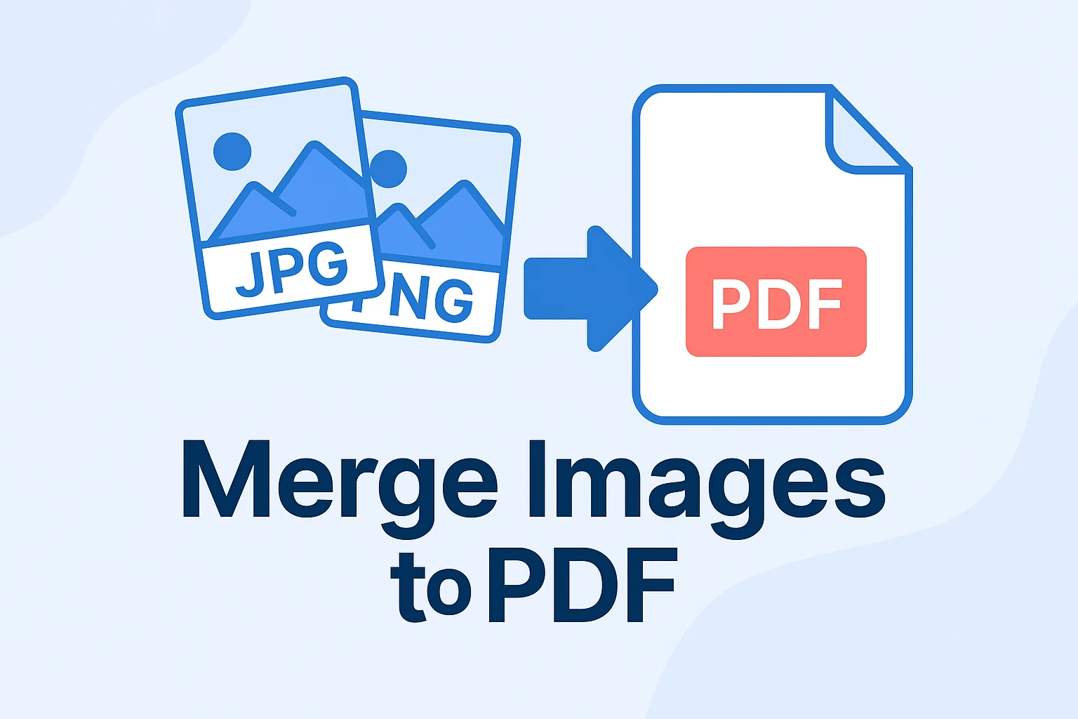 Merge Images Into One PDF - Online Tool